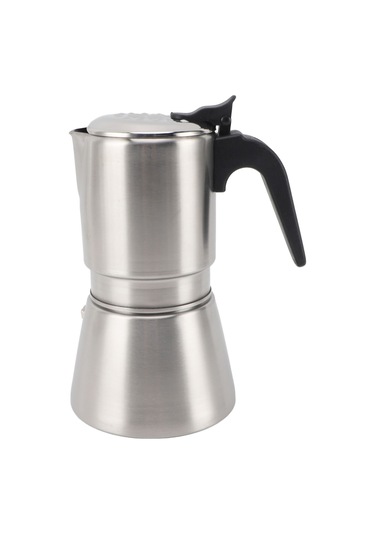 304 Paslanmaz Çelik Moka Pot For Ev Kullanımı Kaiyi Gosterildigi Gibi