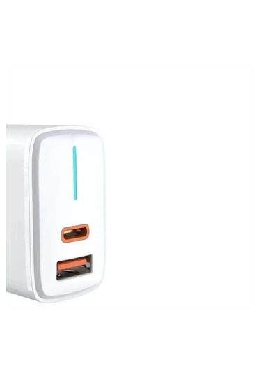 Abatech 45w Pd Type-c Çoklu Süper Hızlı Şarj Aleti Beyaz