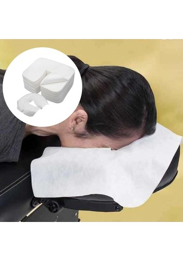 Ganzhoushop Yüz Yastık U-şekli Tek Kullanımlık Kılıf 100 Adet Suntek