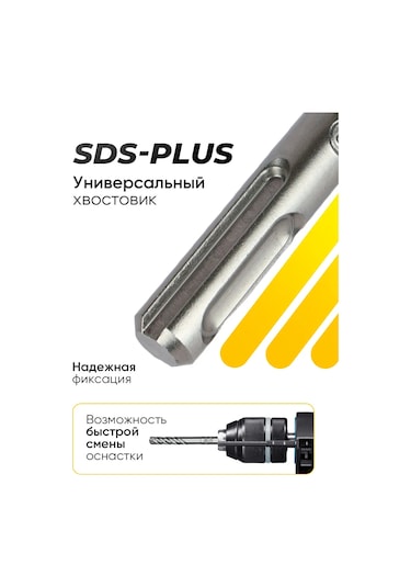 Elemon Beyon Beton Matkabı 10x110 Mm Sds-plus 4 Kesici 4s Spiral Prof 386179111