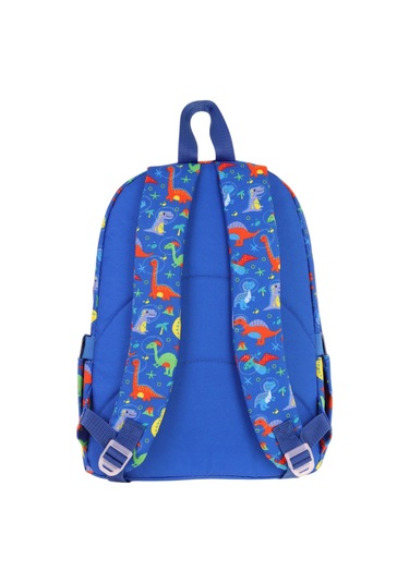 Kaukko Kids Üç Gözlü Erkek Çocuk Okul Sırt Çantası 3d Dinazor Detaylı - L5262 Mavi - Yeşil