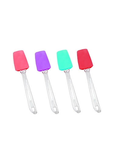 Renkli Silikon Spatula Çok Renkli