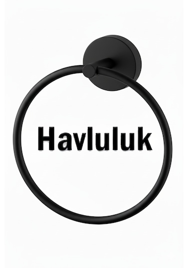 Gül 5 Li Ayna Seti Siyah Renk Siyah