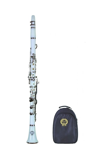 Bonson Xcl-302Wt Beyaz Sol Klarnet Taşıma Çantası Temizlik Bezi