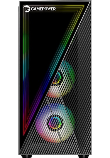 GamePower Ravadin ATX 3* ARGB Infinity Fan Temper Cam Gaming RGB
