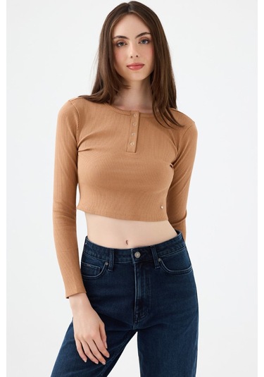 Loft Kadın Sweatshirt Turuncu