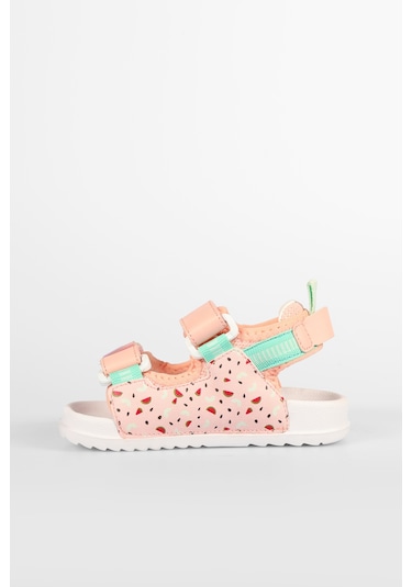 Vicco İnkagi Anatomik Kız Çocuk Sandalet Pudra