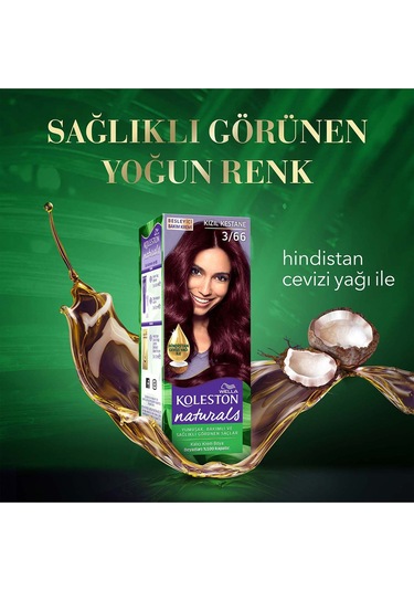 Koleston Naturals Boya 3/66 Kızıl Kestane