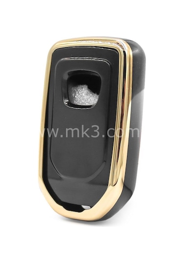 Honda Uyumlu Civic Crv Hrv Accord City Sustasız Anahtar Kılıfı Siyahgold