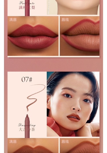 Mufunye Çok Amaçlı, Suya Dayanıklı Ve Mat Ruj Kalemi Seti - Kolay Uygulama Ve Uzun Süreli Kalıcılık