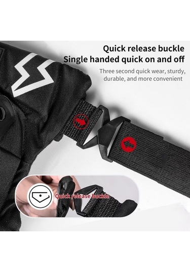 Pazly Ücretsiz Nefes Alabilir Reflektif Motosiklet Dizlik Ve Dirseklik Seti - Siyah/sarı