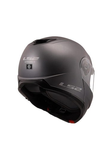 Ls2 Strobe 2 Çene Açılır Motosiklet Kaskı Mat Titanyum
