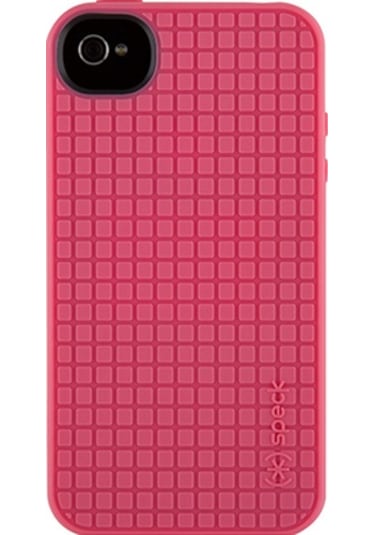 Speck Apple Uyumlu iPhone 4s/4 İle Pixelskin Hd Silikon Kılıf Pembe Pembe
