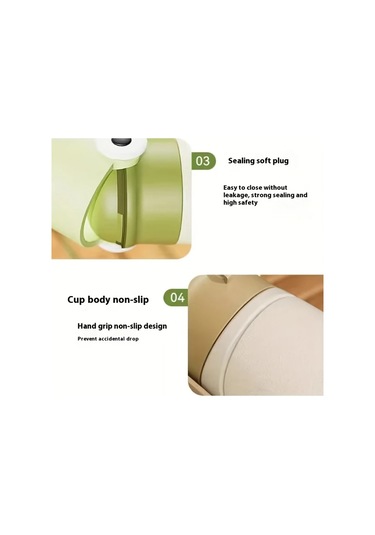 Willowhaven Küçük Yeşil Taşınabilir Kedi Köpek Tavşan Seyahat Su Şişesi Sızdırmaz