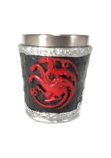 Game Of Thrones Targaryen 3D Kabartmalı Shot Bardak