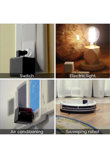 Geeroyoo Akıllı Ev Ses Kontrol Anahtarı: Kahve Makinesi & Süpürge Otomasyonu, Alexa Ve Google Asistan Uyumlu Beyaz