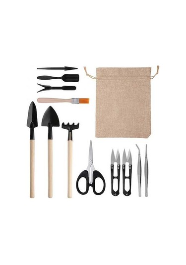 Maoyaya Sukulentler Seti Peri Nakil Minyatür Mini Kazma Kaktüs El Dikim Dikim Dikim Bonsai Bahçesi Bahçecilik Bahçe Ayıklama Aletleri Alet Adet 13 Bw