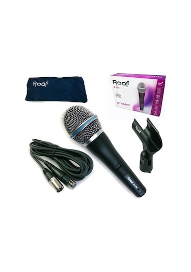 Roof R-100 Kablolu Dinamik El  Mikrofon