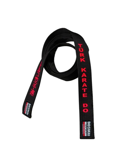 Dosmai Karate Nakışlı Kuşak Kırmızı Kk255 Kırmızı