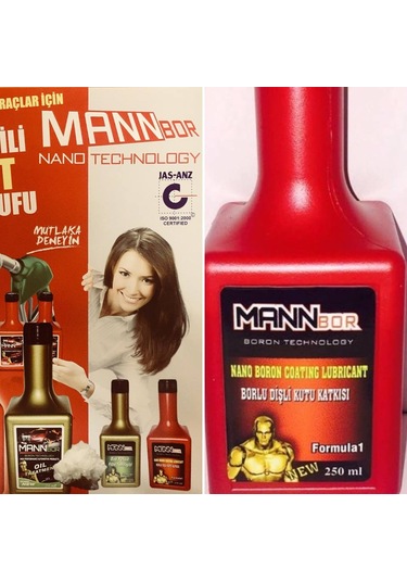 Mannbor Nano Şanzıman Dişli Katkısı 250 ML