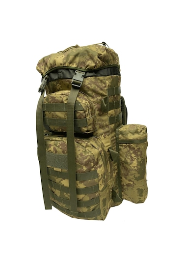 Combat Tactical Çanta Dağcı 80 Lt Kamuflaj - 656-802 - Renksiz Çok Renkli