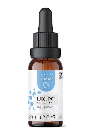 Erbatab Lugol İyot %2 20 ML