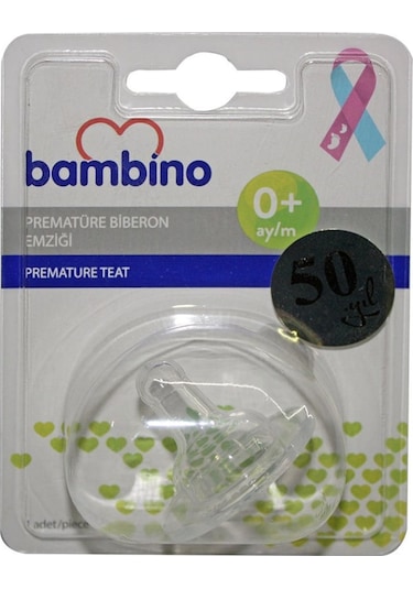 Bambino T149 Premature Biberon Emziği