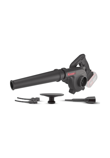 Kress KUF30.9 20 V Devir Ayarlı Solo Üfleyici + 5 Parça Aksesuar