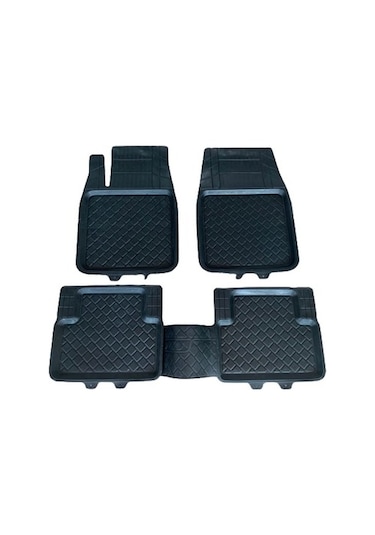 Tüm Araçlara Uyumlu 3D Havuzlu Soft Kaucuk Oto Paspas Seti