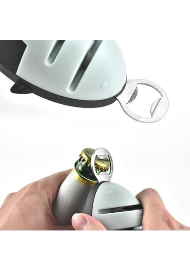 Pazly Çok Fonksiyonlu Balık Şekilli Bıçak Bileyici Takım Pembe - Abs Ve Paslanmaz Çelik - Pratik Ve Dayanıklı