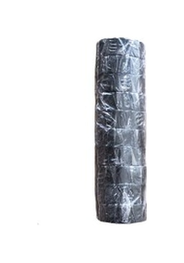 Siyah Plastik Izole Elektrik Bandı  10'lu Adet