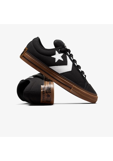Converse Puff Player Düz Unisex Sneaker A14718C - Siyah
