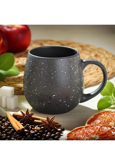 Daniks Çay Ve Kahve İçin 600 Ml Seramik Kupa 193723229 Siyah