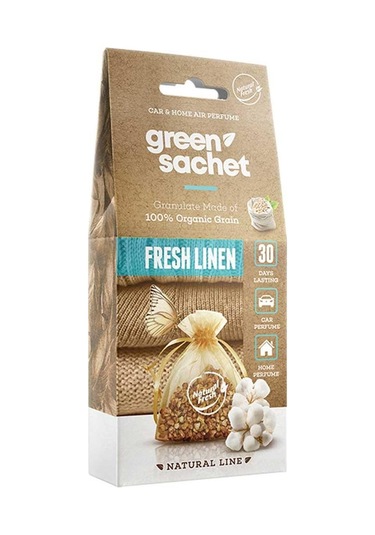 Elix Natural Ahşap Granüllere Emdirilmiş Özel Aromalı Koku Taze Keten