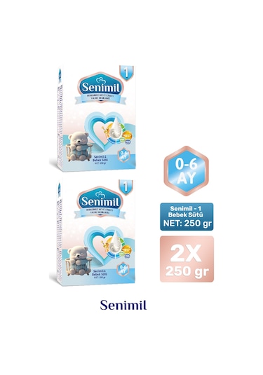 Senimil 1 Bebek Sütü 250 G 2 Adet