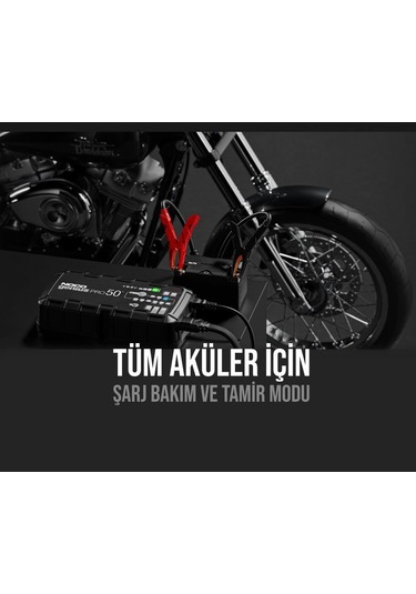 Noco Genıuspro50 6v/12v/24v 1000a Akıllı Akü Şarj Ve Akü Bakım/desülfatör/power Supply Fr Genıuspro50
