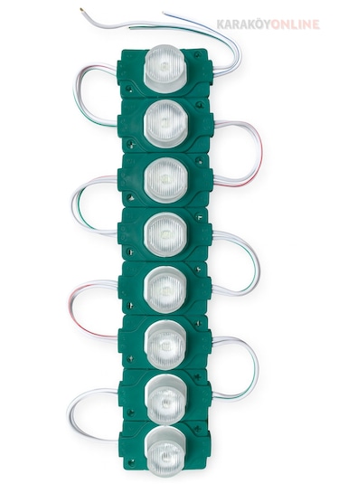 1.5 Watt Tekli Manda Gözü Modül Led 10 Lu Paket Yeşil