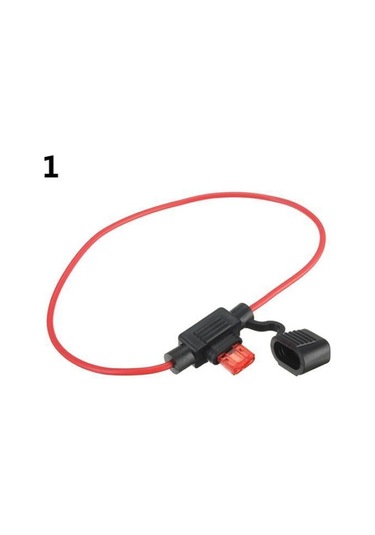 Araba Oto 10a 15a 20a 30a Orta Boy Su Geçirmez Standart Bıçak Tipi Sigorta Tutucu 15