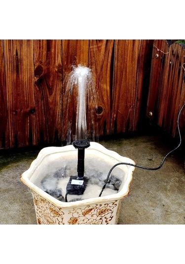 Fastbuy Bahçe Döşeli Güneş Çeşmesi Dc Su Pompası Süspansiyon Yağmurlama Modası