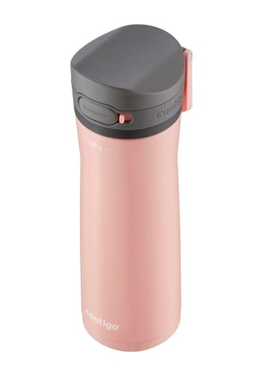 Contigo Jackson Chill 2.0 Çelik Tek El Bas İç Kilitli Su Matarası 590ml - Pembe