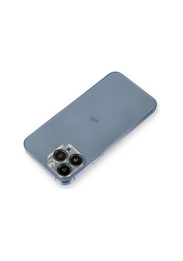 Mey İthalat Apple, Uyumlu iPhone 12 Pro Shine Kamera Lens Koruma Cam - Siyah