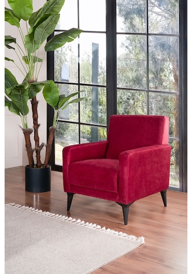 Kilim Mobilya Linda Koltuk Takımı 3 3 B Bordo
