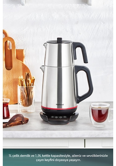 Homend Royaltea 1708H Dokunmatik Konuşan Çay Makinesi