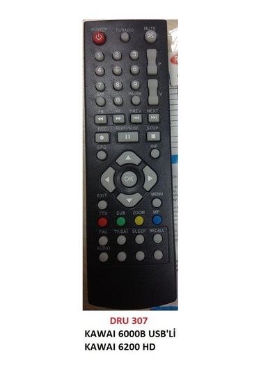 Kawai 6000B Usb Li Kawai 6200 Hd Uydu Kumandası