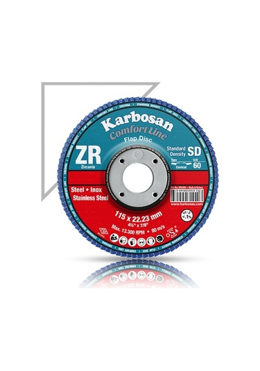 KARBOSAN FLAPDİSK 115 ZR80