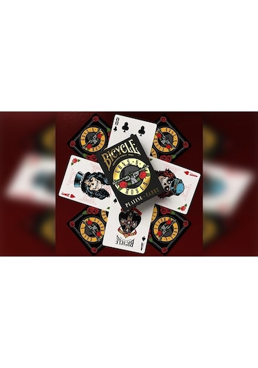 Bicycle Guns N' Roses Premium Oyun Kağıdı İskambil Kartları Destesi
