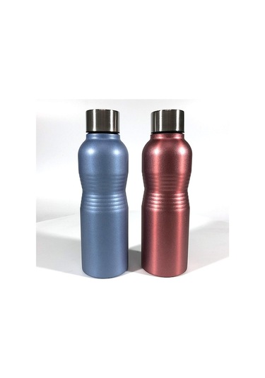 Novahub Paslanmaz Çelik 750ml Matara - Günlük Kullanım İçin Siyah, Spor Ve Seyahat İçin Siyah