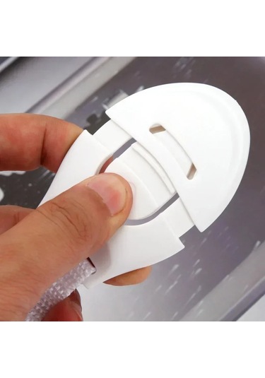 Çocuk Güvenliği Dolap Kilidi Güvenlik Koruma Çekmece Kapı Dolap Kilitleri Plast 5pc-white 5pc-white Çok Renkli