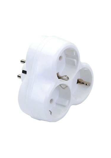 3 Lü Papatya Fiş Piriz