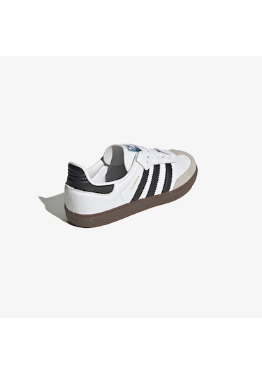 Adidas Samba Og Çocuk Beyaz Spor Ayakkabı Düz Ie3677 Beyaz